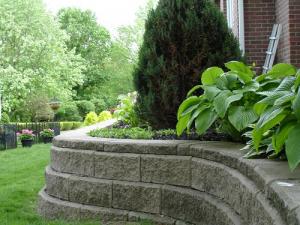 retaining wall constructed in Alexandria, VA